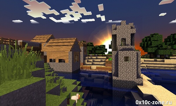 Сборник шейдеров (v1.1) для MCPE 0.12.3