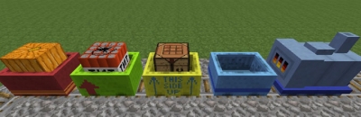 Мод Cart Livery для майнкрафт 1.7.10