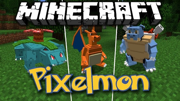 Мод "Pixelmon" для Minecraft 1.8