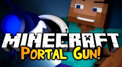Мод "Portal Gun" для Minecraft 1.7.10