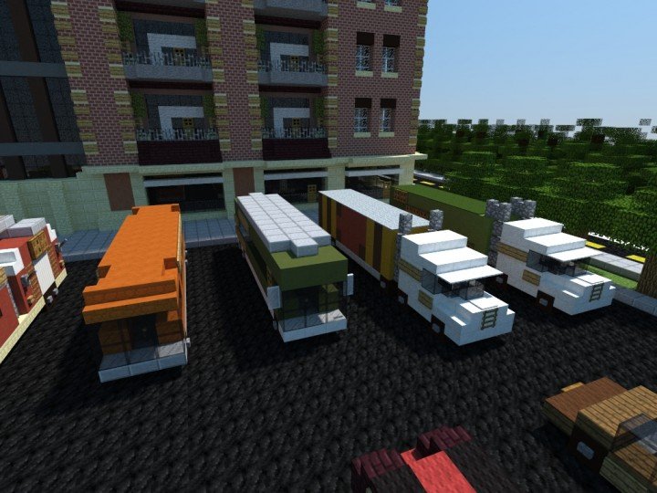 Карта "Hobo Joe's Cars and stuff" для Minecraft 1.8