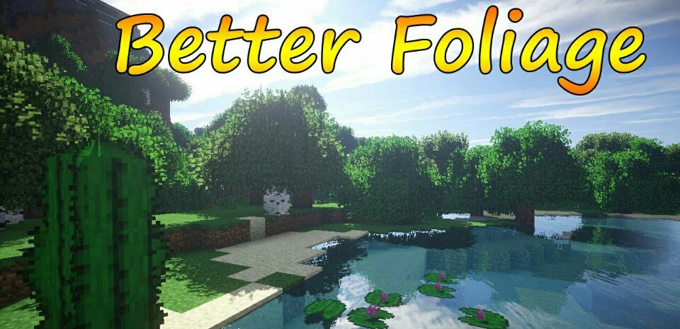 Мод "Better Foliage" для Minecraft 1.8