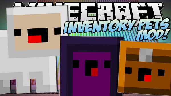 Мод "Inventory Pets" для Minecraft 1.12.1