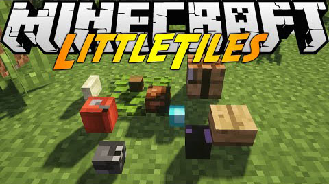 Мод "LittleTiles" для Minecraft 1.7.10