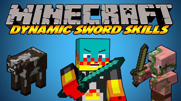 Мод "Dynamic Sword Skills" для Minecraft 1.8