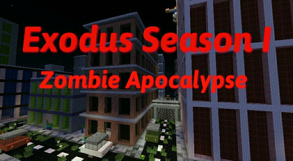 Карта "Exodus Season I: Zombie Apocalypsi" для Minecraft 1.8