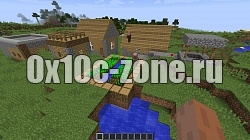 Сид "Деревня и лошади" для Minecraft 1.8