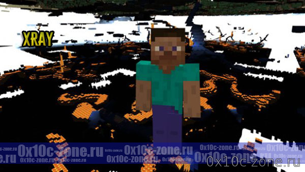 XRay для Minecraft Pocket Edition 1.11.0.3