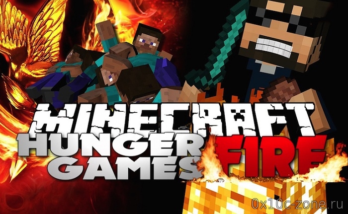 Карта Catching Fire на Minecraft 1.10.2+