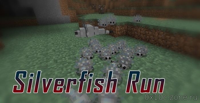 Карта Silverfish Run на Minecraft 1.12.2/1.13.1