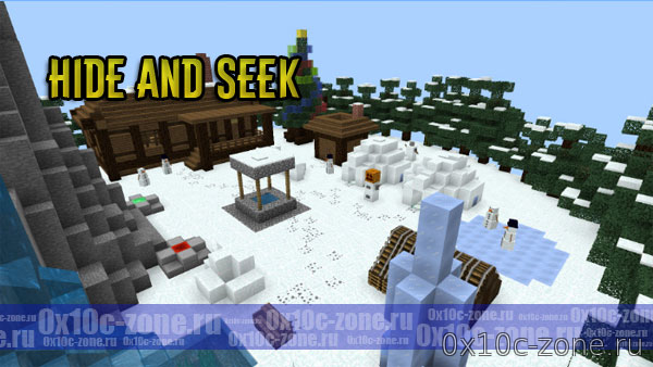 Hide and Seek на MCPE 1.7