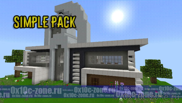 Текстура Simple Pack для Minecraft PE 1.6/1.7