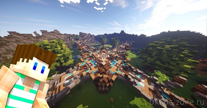 Mega Map Mod на Minecraft 1.12.2