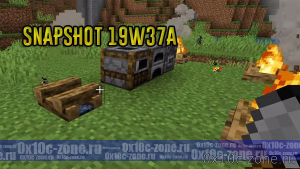 Скачать Minecraft 1.15 - Snapshot 19W37A
