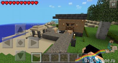 прикольная карта на прохождение для mcpe 0.8.1
