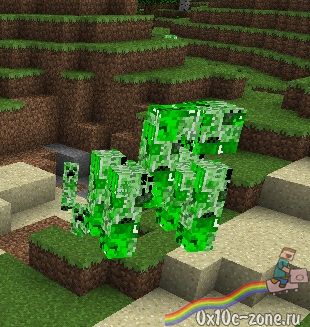МУТАНТ КРИПЕР ОТ ВЛАДИКА для Minecraft Pocket Edition