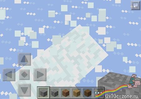 снегопад для майнкрафт 0.8.1