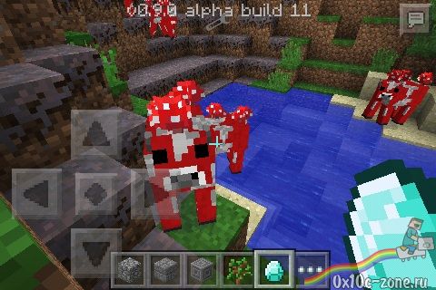 Дублирование моба для Minecraft Pocket Edition 0.9.0