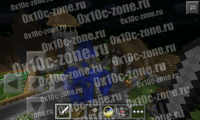 Деревня для Minecraft Pocket Edition 0.9.5