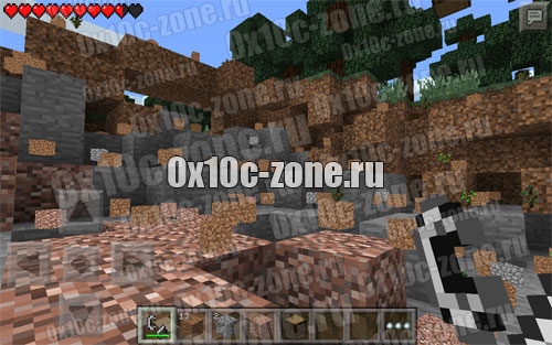 Мод Gunpowder Block для Minecraft Pocket Edition 0.9.6