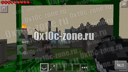 Мод на НЛО для Minecraft Pocket Edition 0.9.5
